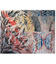 Une toile sur lin de grand format, un tableau 120 x 150 cm.