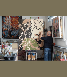 peinture a l'atelier